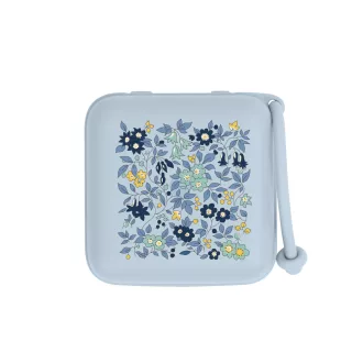 Bibs x Liberty Pacifier Box Chamomile Lawn Baby Blue pasztellkék virágmintás cumitartó