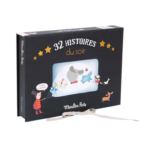 Moulin Roty Apró csodák - Extra filmvetítő bőrönd (32 lemez)