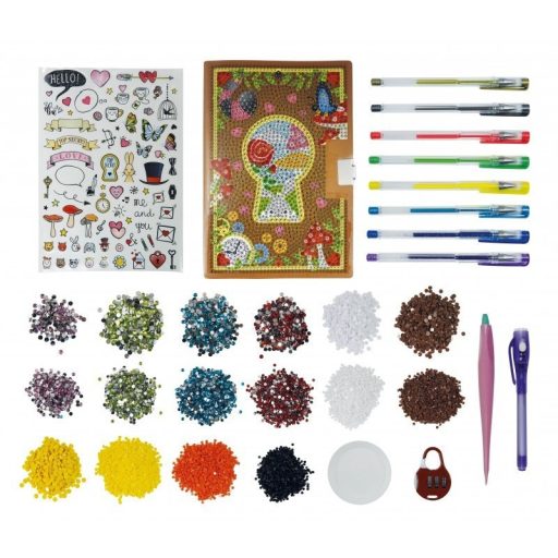 Buki DIY! Csináld magad Titkos napló számzáras lakattal