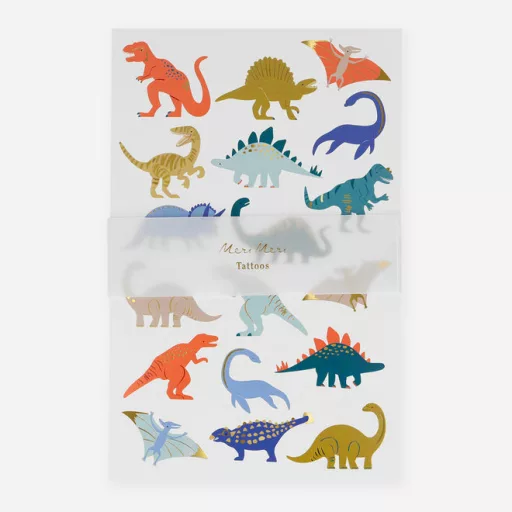 Meri Meri Dinoszauruszok gyerek tetoválás (2 lap)