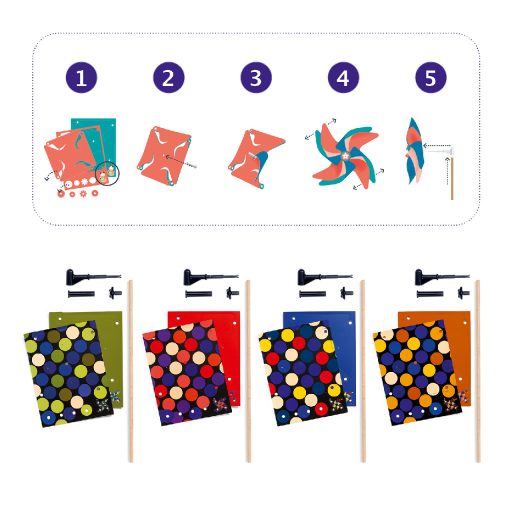 Djeco Készítsd magad! - Szélforgók