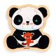 Djeco Fa puzzle - Panda 9 db-os