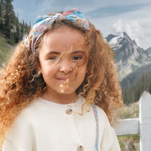 Rockahula Kids Fejpánt Heidi Virágos Megkötős