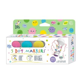   Haku Yoka Maroknyomda pontozó festéshez 5 pasztell színnel