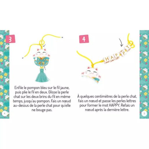 Auzou Kawaii Ékszerkészítő készlet - Cica