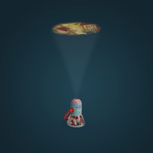 Moulin Roty Diavetítő lámpák - Diavetítő lámpás 3 az 1-ben - Aprócskák