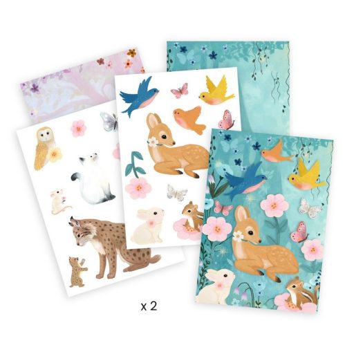 Djeco Kreatív műhely - 6 technika 1 dobozban - Bájos bolyhos