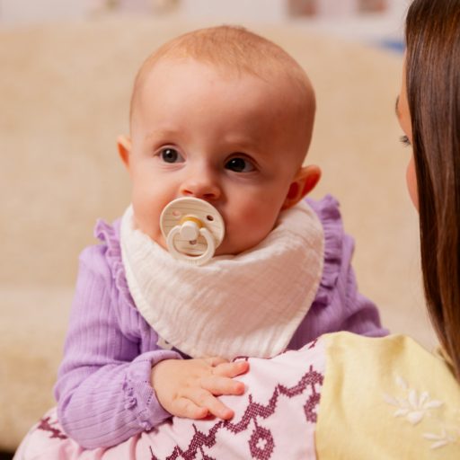 Bibs Studio Pin Colour Vanília mix 0-6 hó