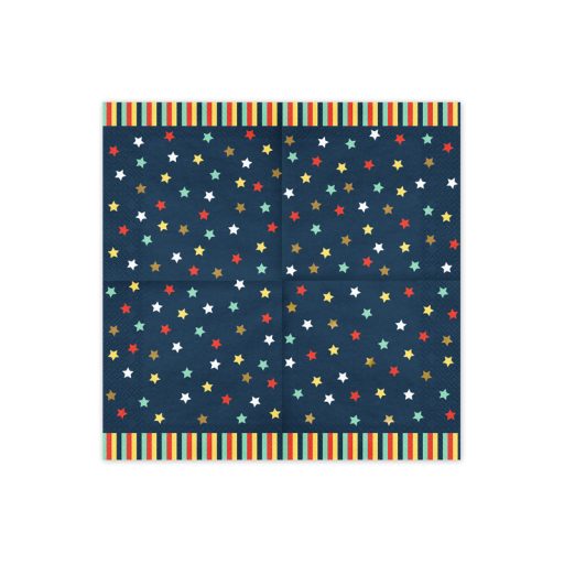 Party Deco Szalvéták Csillag mintás 12 db