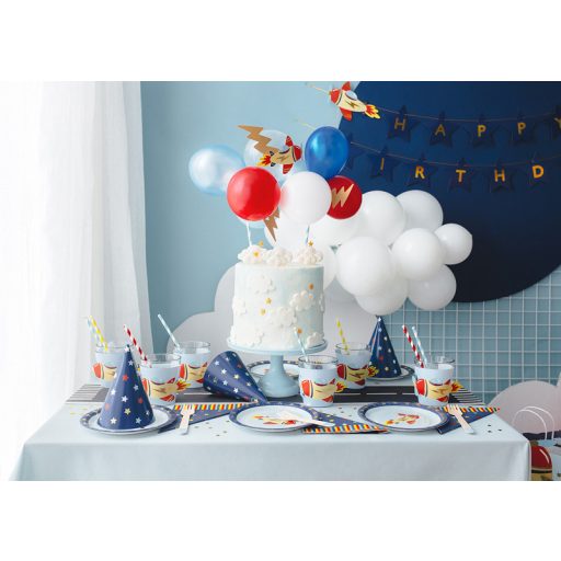 Party Deco Szalvéták Csillag mintás 12 db