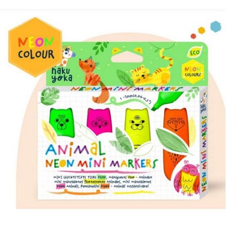 Haku Yoka Neon filctoll készlet, Állatok