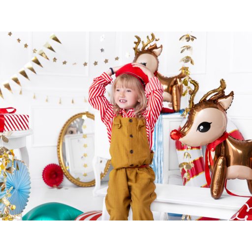 Party Deco Rénszarvas fólia lufi