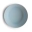 Mushie Lekerekített mélytányér - Világoskék