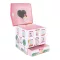 Floss and Rock Musical Jewellery Box Dolls House babaház alakú zenélő ékszerdoboz forgó babával és fiókkal, 14,5x14,5x16 cm