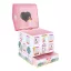 Floss and Rock Musical Jewellery Box Dolls House babaház alakú zenélő ékszerdoboz forgó babával és fiókkal, 14,5x14,5x16 cm