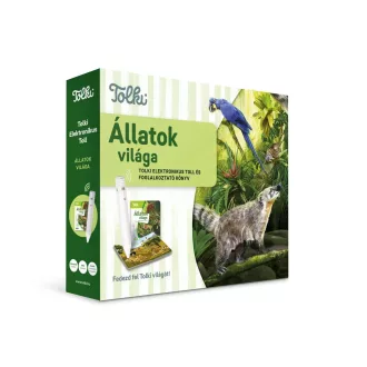   Tolki Interaktív foglalkoztató hangoskönyv készletben - Állatok világ