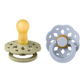 Bibs Boheme 2db cumi 6-18 hó - Khaki-Hamvaskék