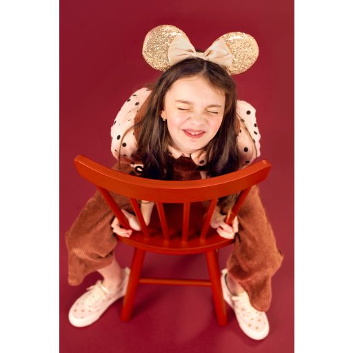 Party Deco Egér hajpánt natúr