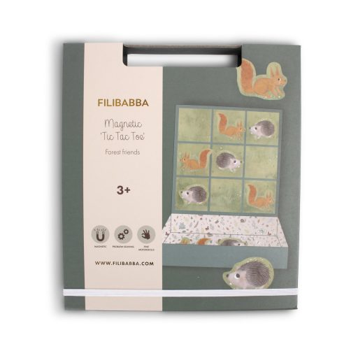 Filibabba Mágneses Tic Tac Toe - Erdőbarátok