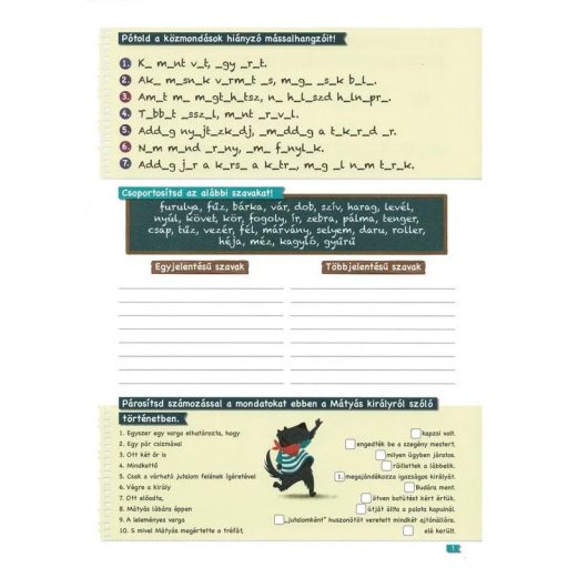 Napraforgó Tanoda - Gyakorlófeladatok negyedikeseknek 2.