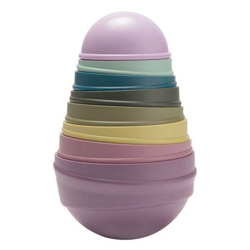 Bibs Ingó torony építőjáték - Szivárvány