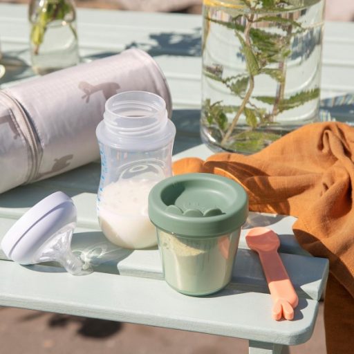 Done by Deer Bébiétel tároló, 3 db, Ozzo, púder