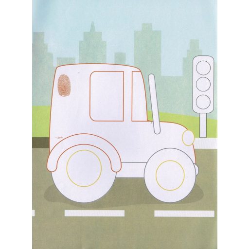 Napraforgó Fess az ujjaddal - Járművek