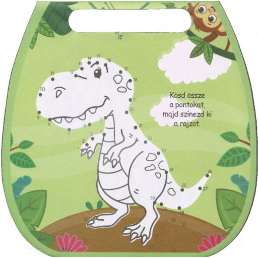 Napraforgó Mókás foglalkoztató - A dinók világa