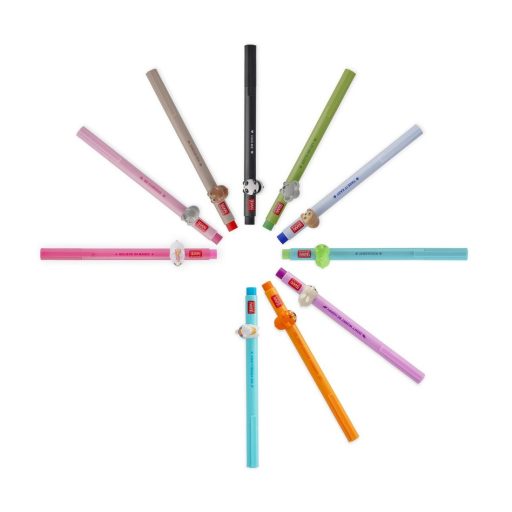 Legami Zselés toll, nyuszi figurával, lila tintával