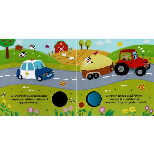 Napraforgó Mókás hangok - A rendőrautó - Hangoskönyv