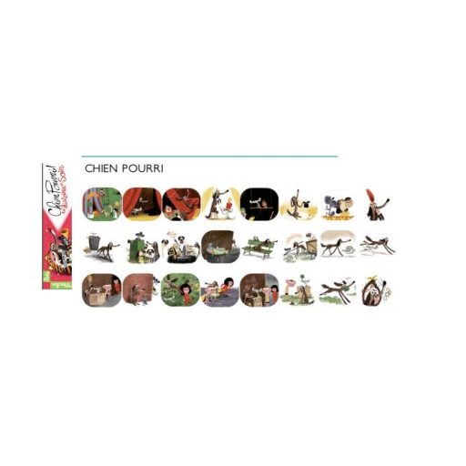 Moulin Roty Szabadidő suli - Kék mesevetítő: Chien pourri