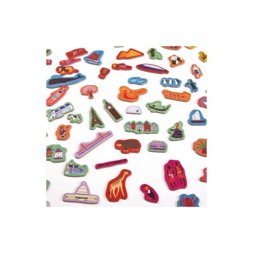 Mideer Hello World Mágneses világtérkép