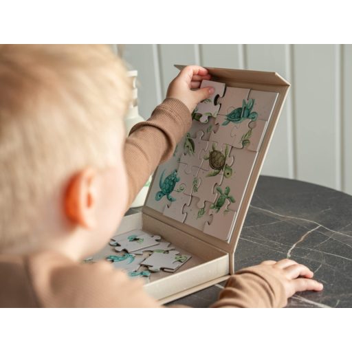 Filibabba Mágneses puzzle - Teknős
