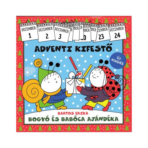 Bogyó és Babóca ajándéka - Adventi kifestő