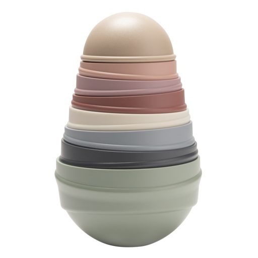 Bibs Ingó torony építőjáték - Pasztell