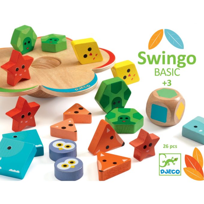 Djeco Társasjáték - Egyensúlyban építő - Swingo basic