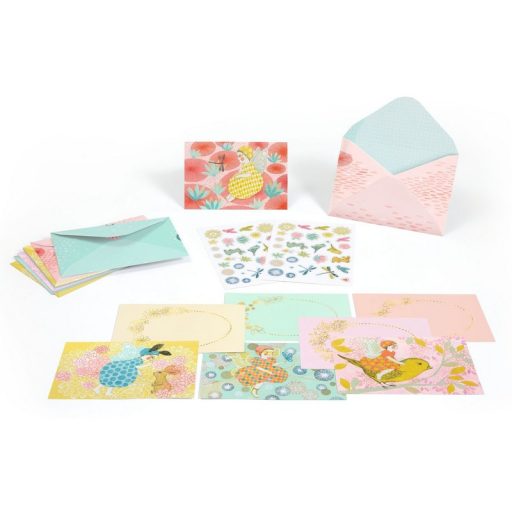 Djeco Meghívó készlet - Tündér egy napra