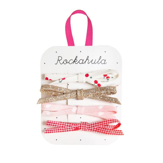Rockahula Kids - Édes cseresznye masni hajcsat 4db