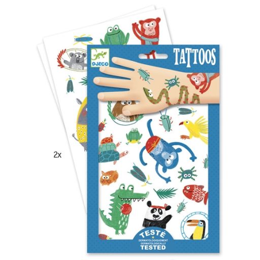 Djeco Tetováló matricák - Jópofák
