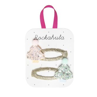 Rockahula Kids Szikrázó karácsonyfa hajcsat 2 db