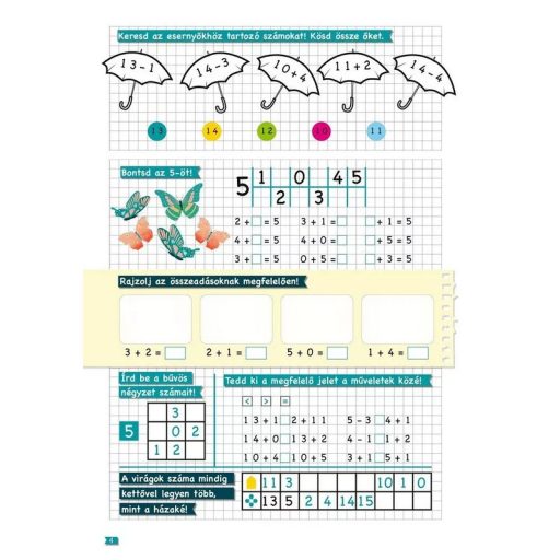 Napraforgó Jobb leszek ... matekból - 2. osztályosoknak