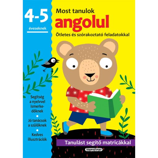 Napraforgó Most tanulok... angolul (4-5 éveseknek)