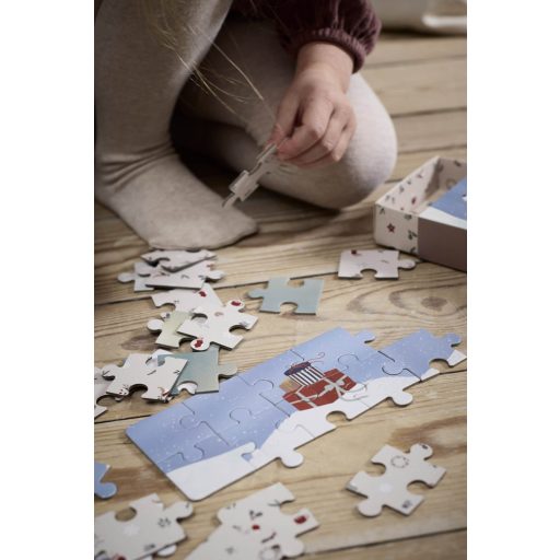 Filibabba Rejtvénykészlet puzzle - Csodálatos tél 4 db-os