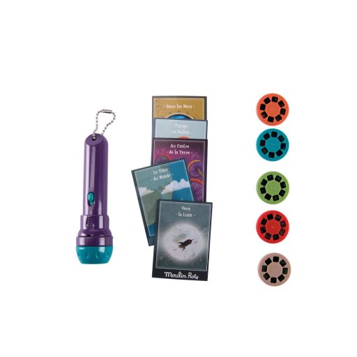 Moulin Roty Apró csodák - Utazós mesék mesevetítő könyv