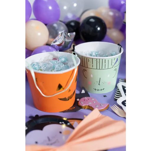 Party Deco Halloween vödör 13,5 cm 2 db