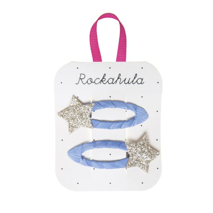 Rockahula Kids - Kék csillag hajcsat (2 db)