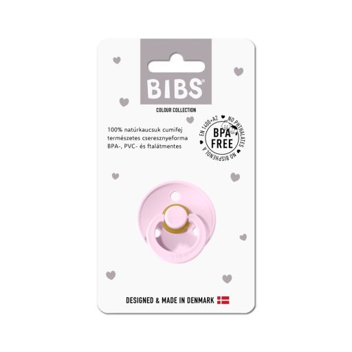 Colour cumi 0-6 hó - Babarózsaszín - Bibs