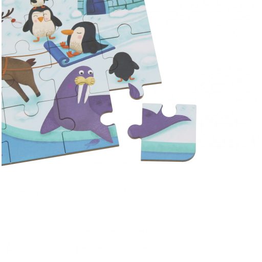 New Selection 4 in 1 puzzle - Állatok 4 évszaka