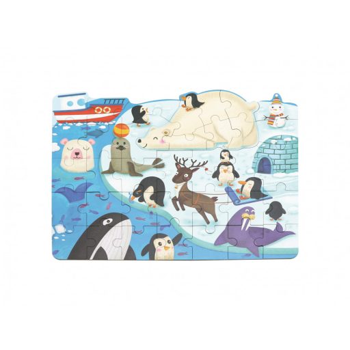 New Selection 4 in 1 puzzle - Állatok 4 évszaka