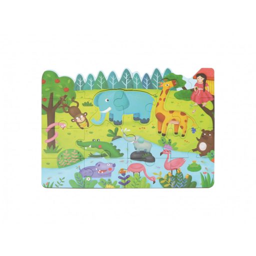 New Selection 4 in 1 puzzle - Állatok 4 évszaka